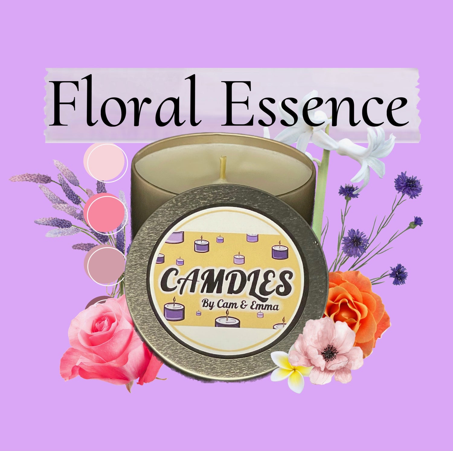 Floral Essence Camdles